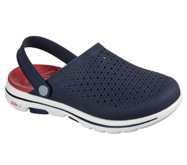 Skechers Cali Gear: Gowalk 5 - Astonished - Mens Sandals Navy/Red [AU-VE2315]